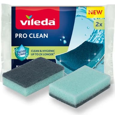 Zmywak z enzymami Vileda Pro Clean (2szt.)