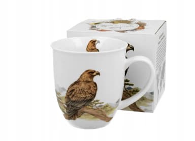 KUBEK PORCELANOWY PTASI ŚWIAT ORZEŁ PRZEDNI 400ML KUBEK PORCELANOWY PTASI ŚWIAT ORZEŁ PRZEDNI 400ML