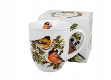 KUBEK PORCELANOWY PTASI ŚWIAT GILE 400ML KUBEK PORCELANOWY PTASI ŚWIAT GILE 400ML