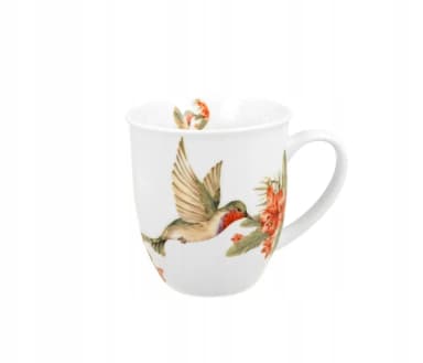 KUBEK PORCELANOWY PTASI ŚWIAT KOLIBER 400ML KUBEK PORCELANOWY PTASI ŚWIAT KOLIBER 400ML