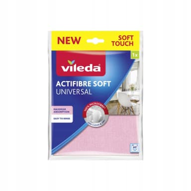ŚCIERECZKA UNIWERSALNA VILEDA ACTIFIBRE SOFT 1SZT ŚCIERECZKA UNIWERSALNA VILEDA ACTIFIBRE SOFT 1SZT
